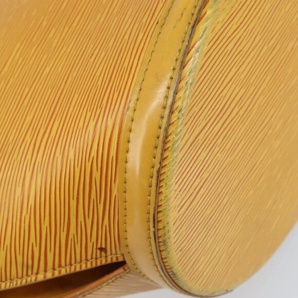 LOUIS VUITTON Epi Saint Jacques Shopping Shoulder Bag Yellow M52269 Auth 142607 - Picture 5 of 16